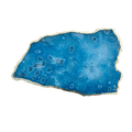 Large Blue Agate Cheese Platter Tray