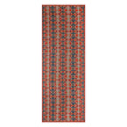 Blue and Red Modal Scarf – Inspired by Turkish Art Rania