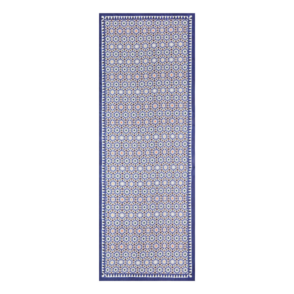 Blue Tessellation Scarf Zelig