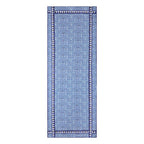 Blue and White Scarf Islamic Art - Aziza Iqbal - Alcazaba Azul
