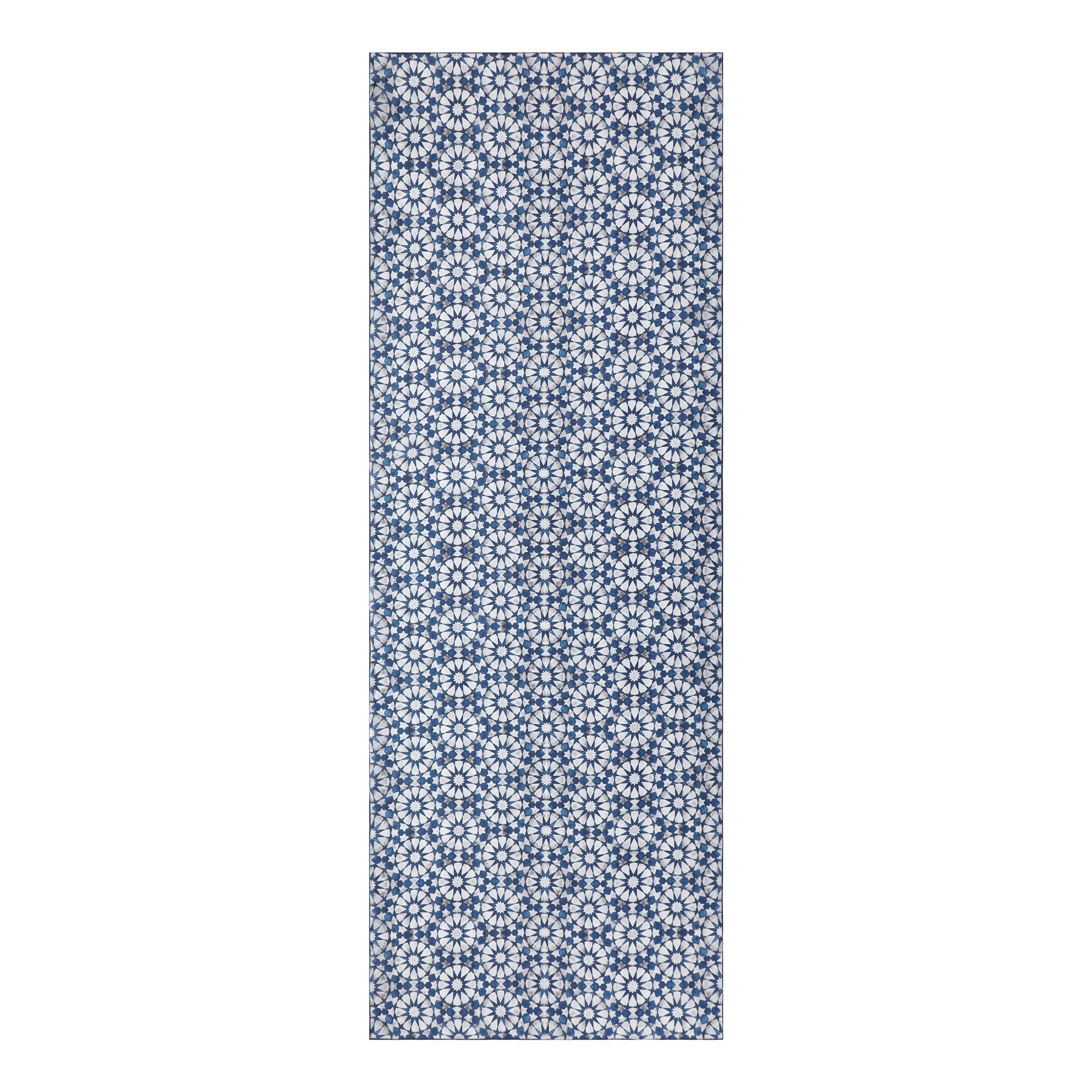 Islamic Tessellation Silk Scarf Muqarnas V2