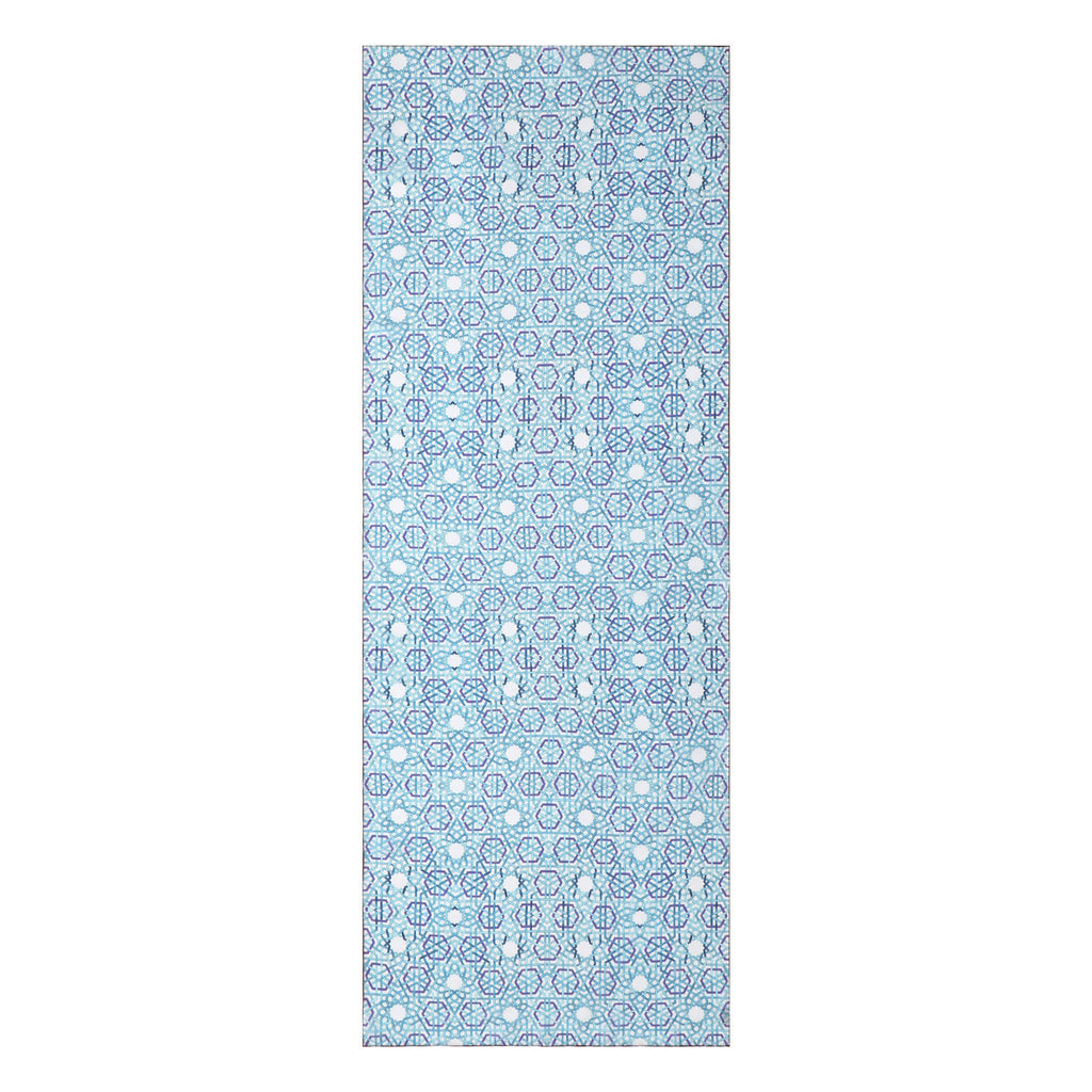 Islamic Motifs Silk Scarf Hijaz V1