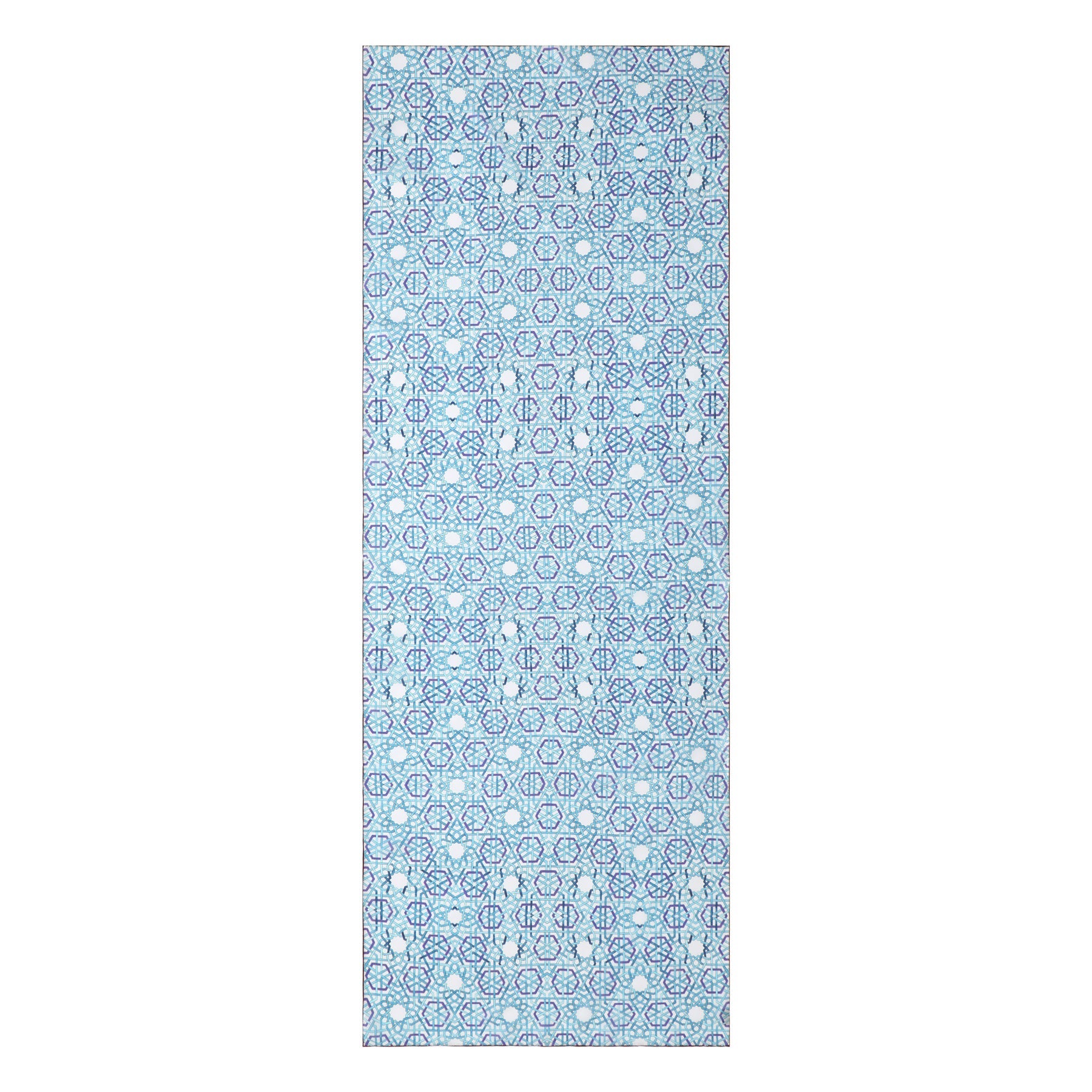 Islamic Motifs Silk Scarf Hijaz V1