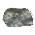 Large Grey Agate Quartz Cheese PlatterTray