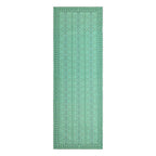 Green Silk Scarf Islamic Tiles
