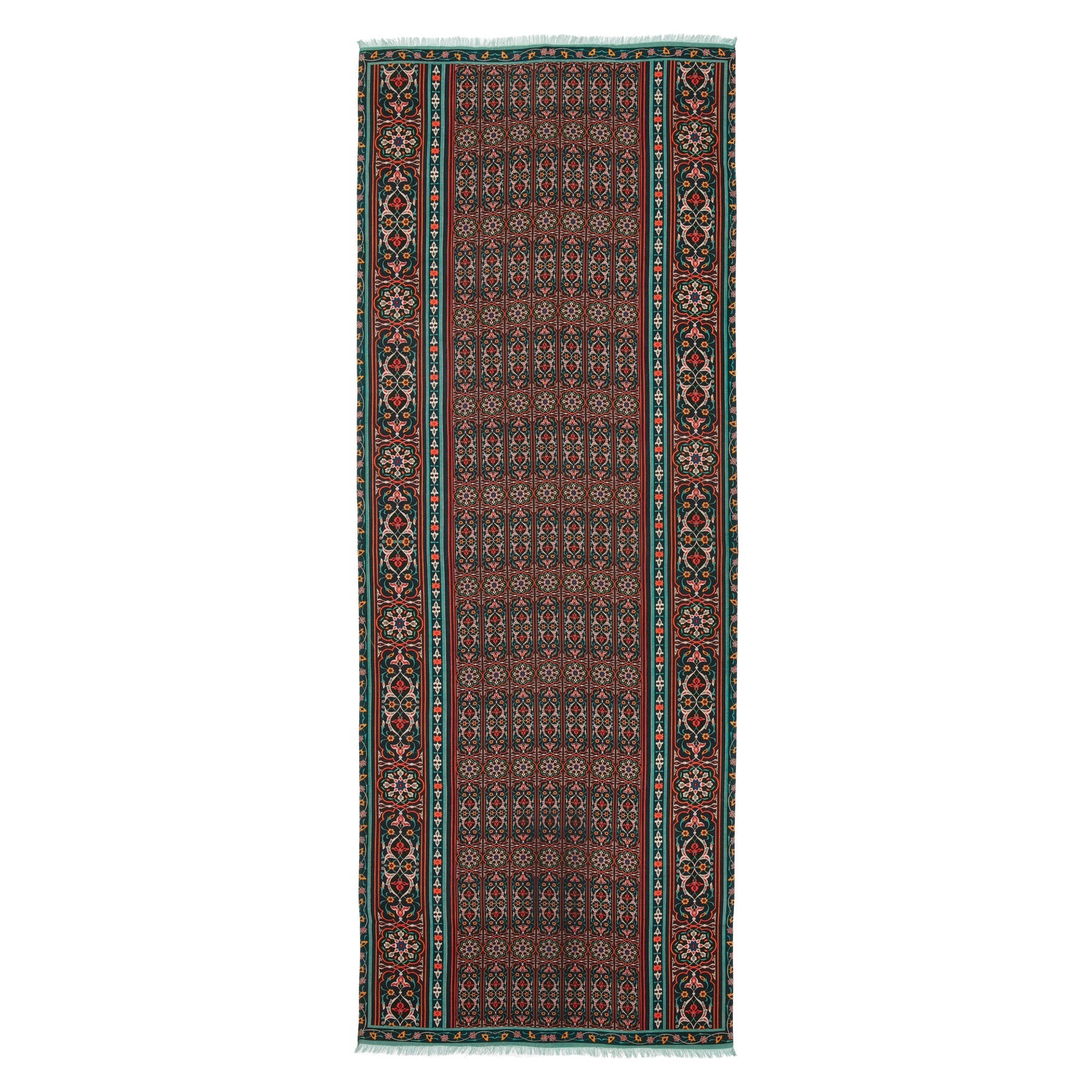 Silk and Wool Large Scarf Zarafshan