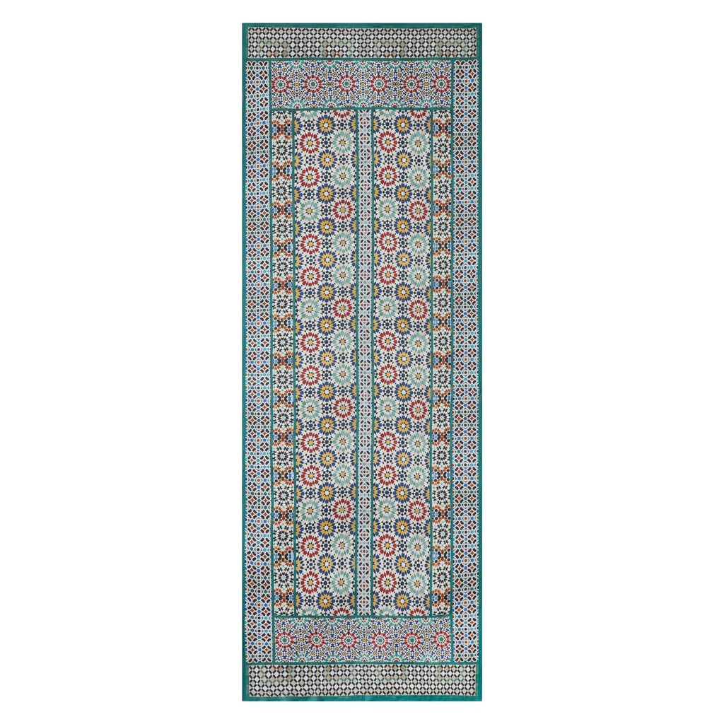 Moroccan Mosaic Tiles Inspired Scarf Zagora