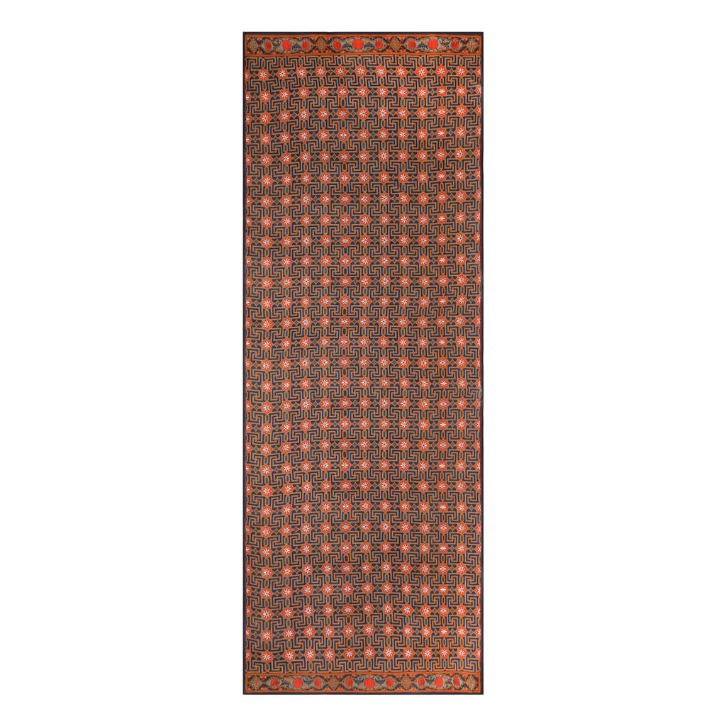Scarf with Islamic Art-Inspired Geometric Print Lyabi