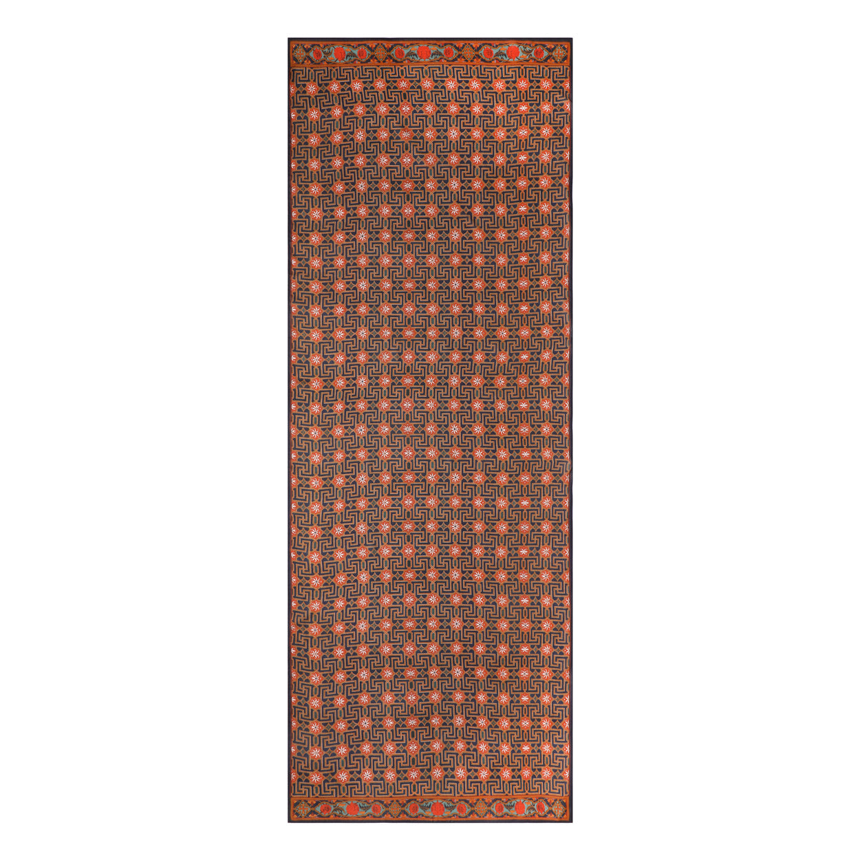 Scarf with Islamic Art-Inspired Geometric Print Lyabi