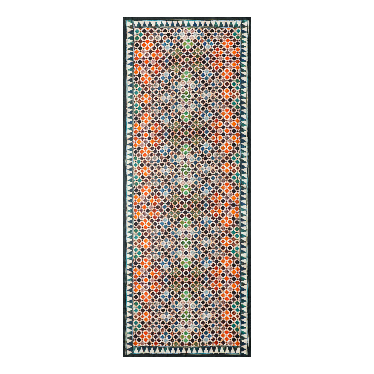 Alhambra Tiles Inspired Scarf Comares