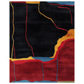 Lava Vein Map Hand Tufted Rug
