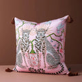 Lavish Twin Leopard Oasis Pillow Cover