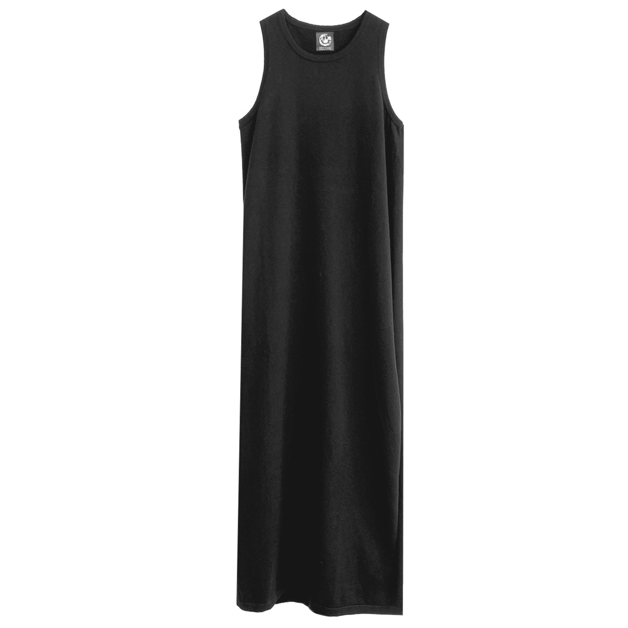 Cashmere Maxi Dress | Black
