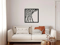 Leafy Branch Metal Wall Decor