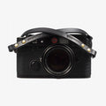 Berlin #101 - Black Leather camera strap