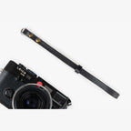 Berlin #201 - Black Leather camera strap