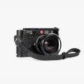 Roma #201 - Black Leather camera strap
