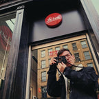 Berlin #101 - Black Leather camera strap