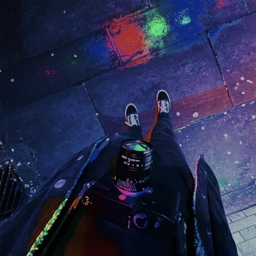 Berlin #101 - Black Leather camera strap