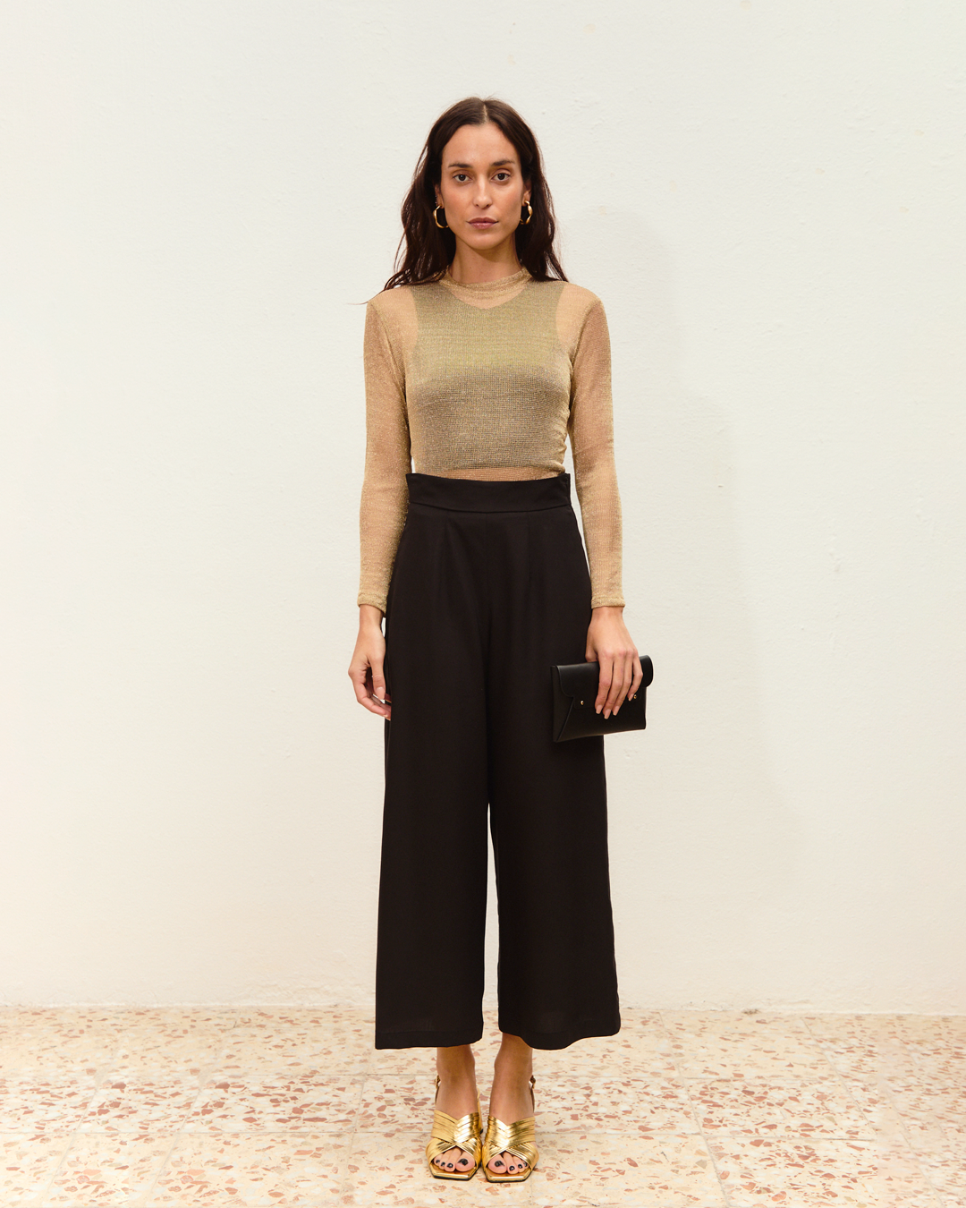 camiseta lena gold ◎