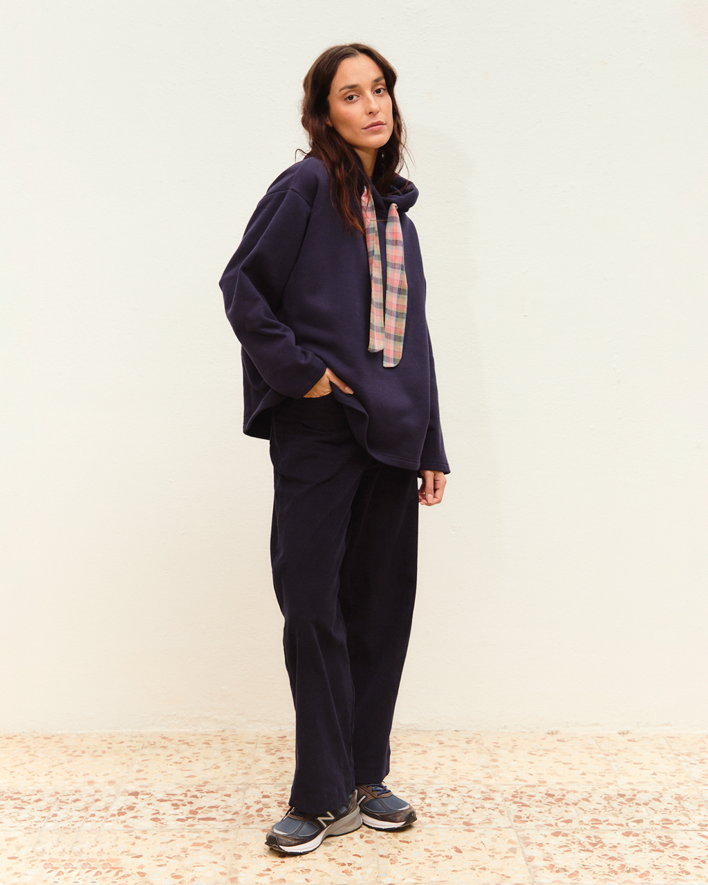 pantalón noa pana navy ▢