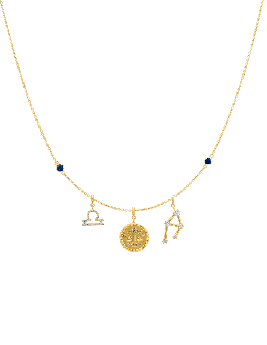 Collar Triple Zodiaco Libra