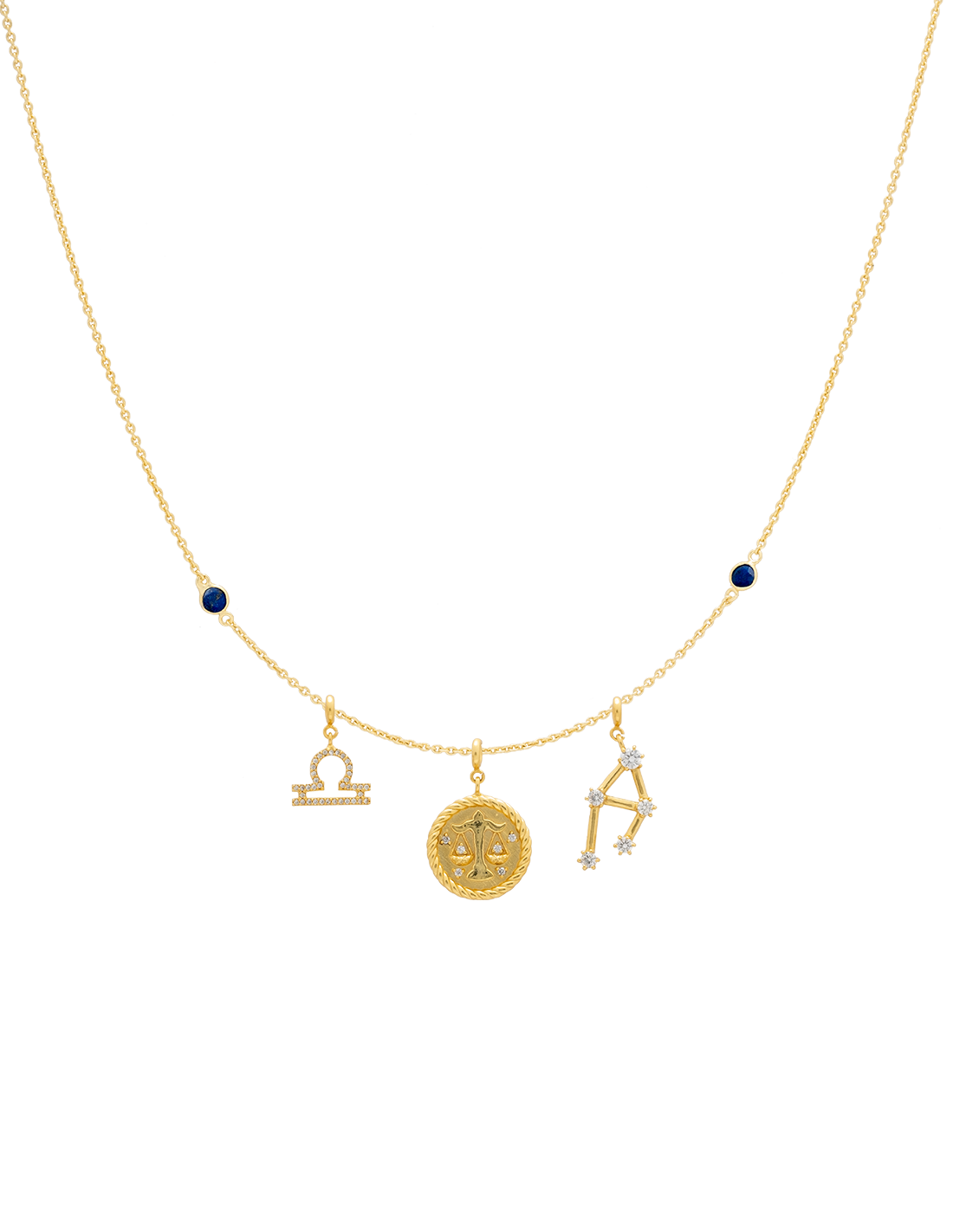 Collar Triple Zodiaco Libra