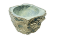 Lime Green Agate Geode Trinket Jewelery Bowl