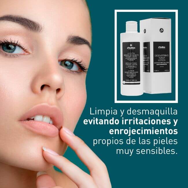 Leche facial limpiadora desensibiliante Pieles sensibles - 250 ml
