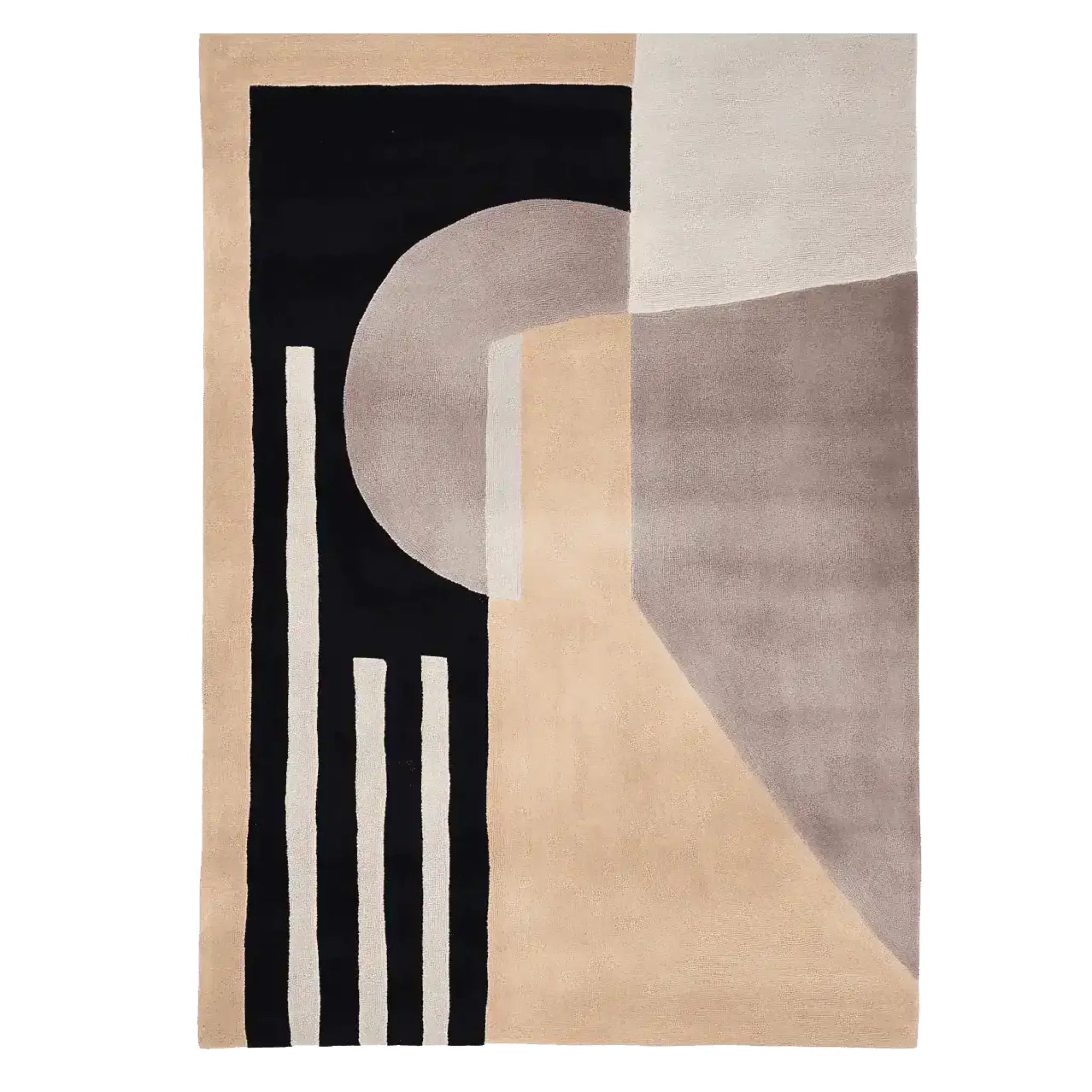 Linear Balance Drift Hand Tufted Rug