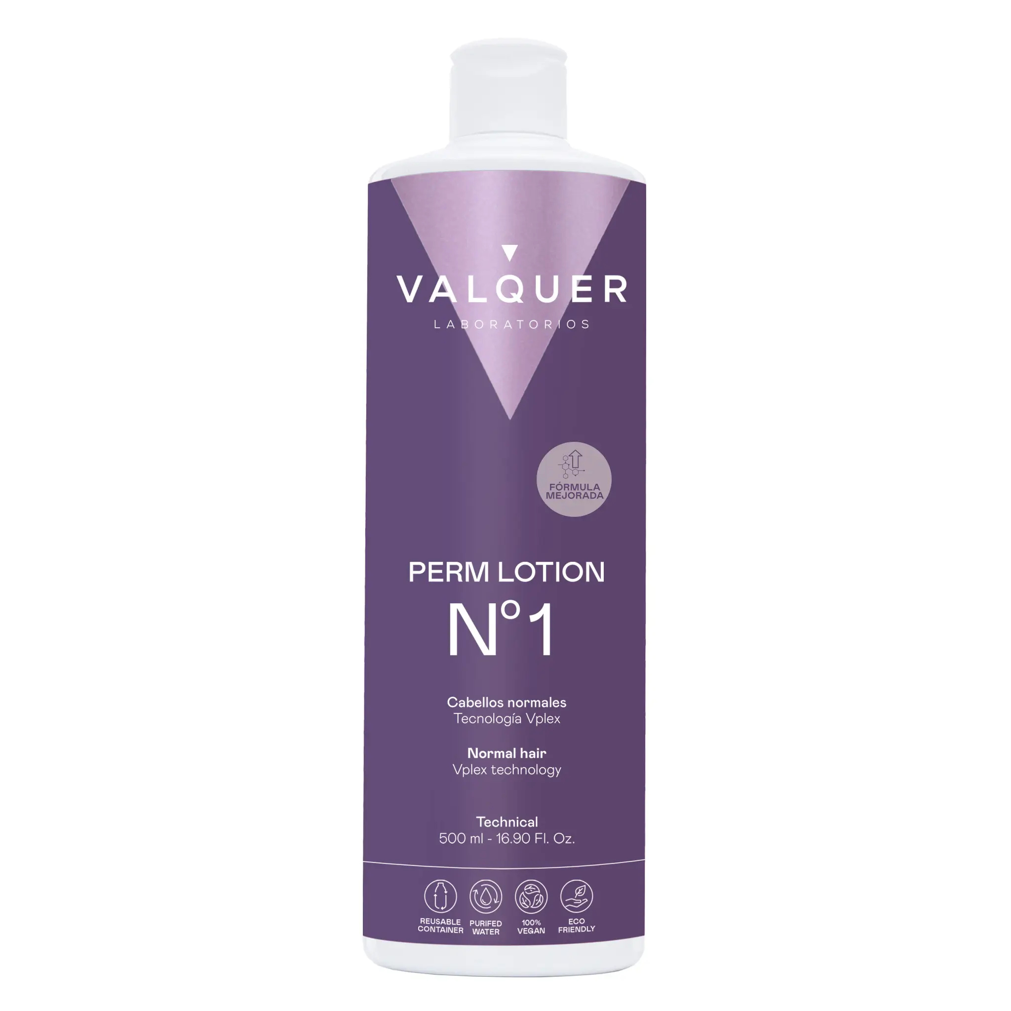 Líquido para permanente Nº1 (Normales) - 500 ml
