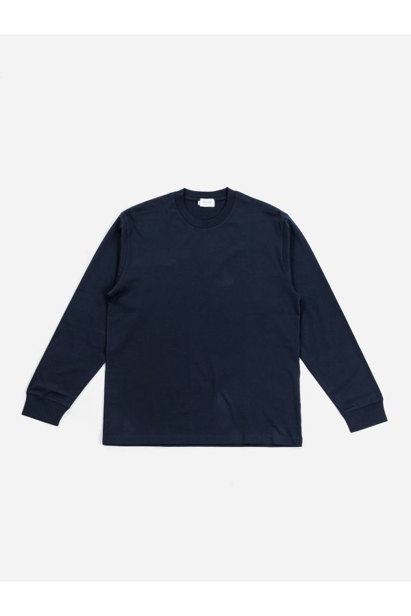 Handvaerk LS Long-Sleeve T-Shirt — Navy