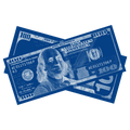 Los Angeles Blue Prop Money Bills By Prop Money Inc.