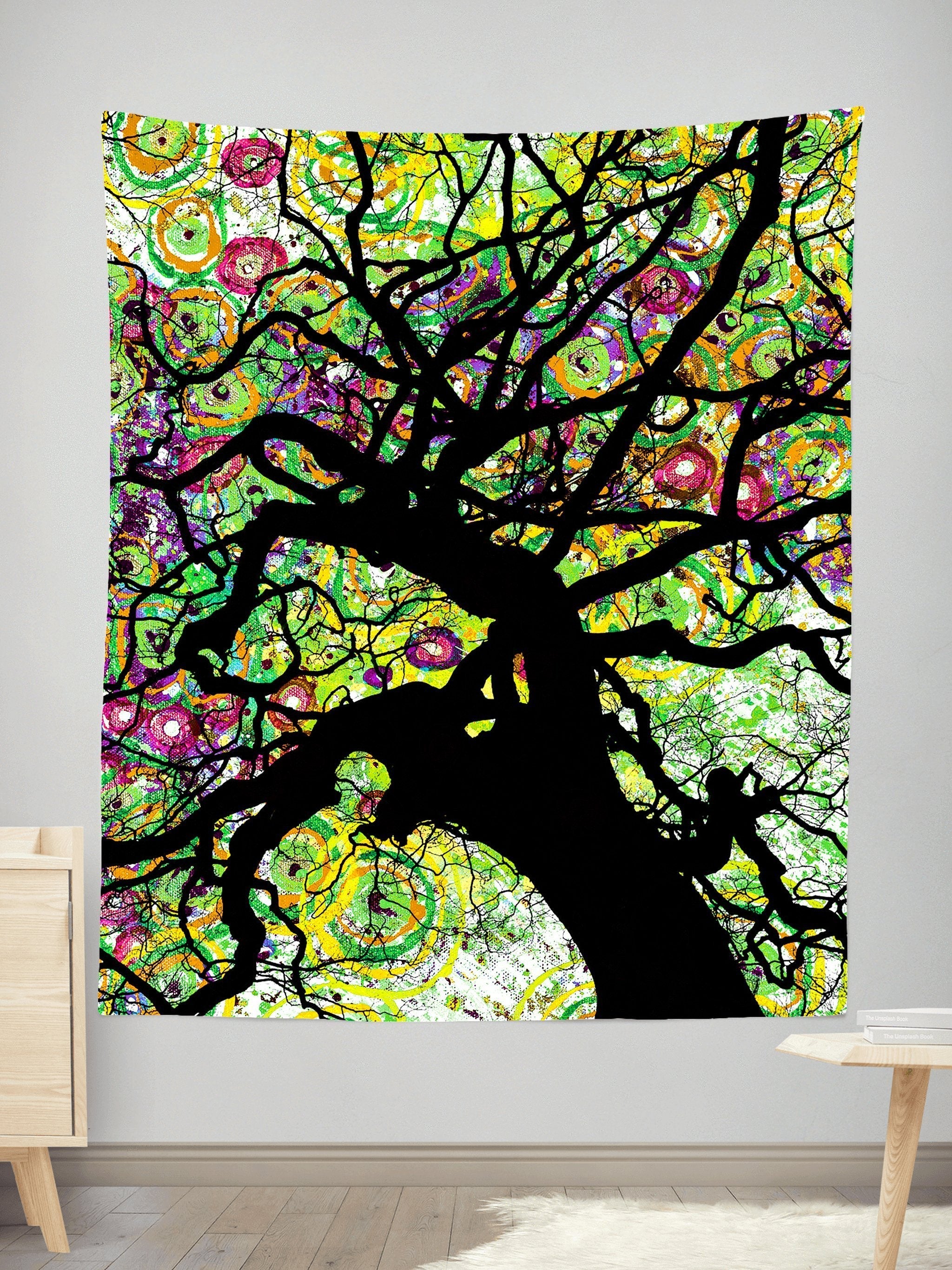 Radial Roots Tapestry