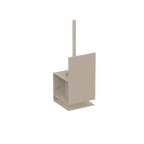 Escobillero Lugano – accesorios baños modernos en acero inoxidable