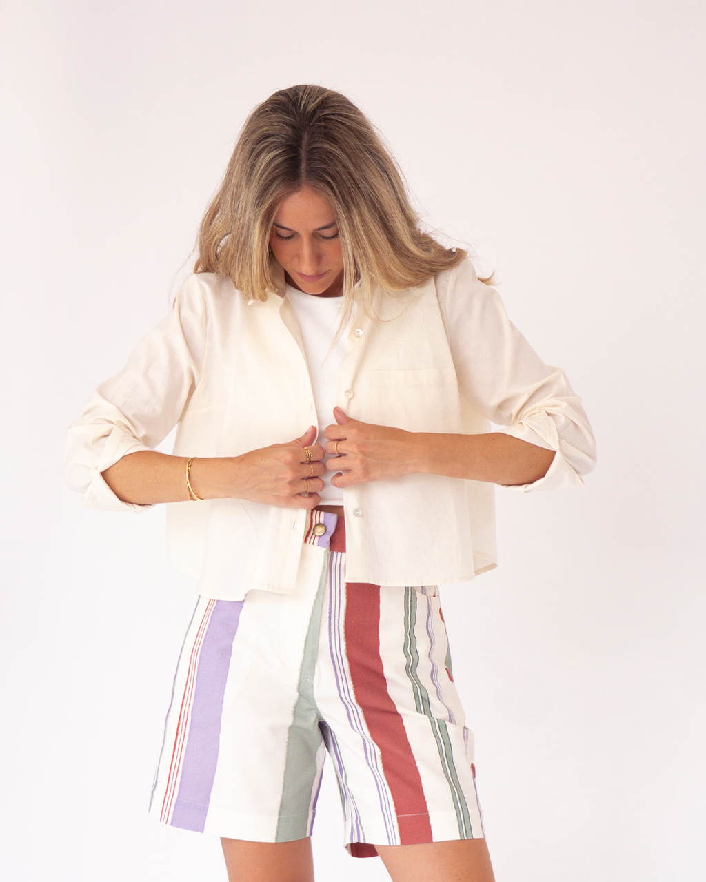 camisa nova crudo ◎