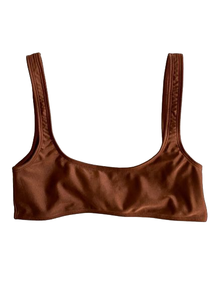 TOP NICOLETTA | CHOCOLATE