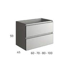 BATHME MADISON TOP Mueble de Baño con Lavabo Bambú