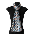Multicolor Habotai Silk Scarf Suhail V3