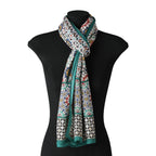 Moroccan Mosaic Tiles Inspired Scarf Zagora