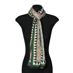 Alhambra Tiles Inspired Scarf Nazarí