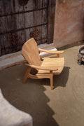 Marin Indoor Outdoor Teak Lounge Chair