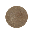 Marjory Round Beaded Placemat - Antique Gold
