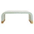 Marrakech Waterfall Bone Inlay Coffee Table