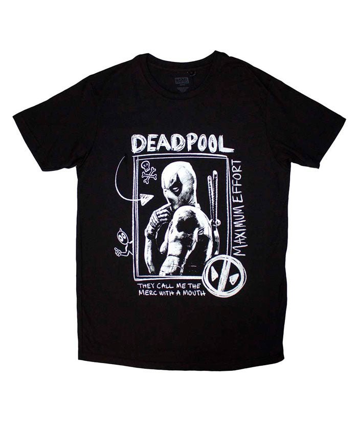 Marvel - Camiseta "Merc With A Mouth Max Effort"