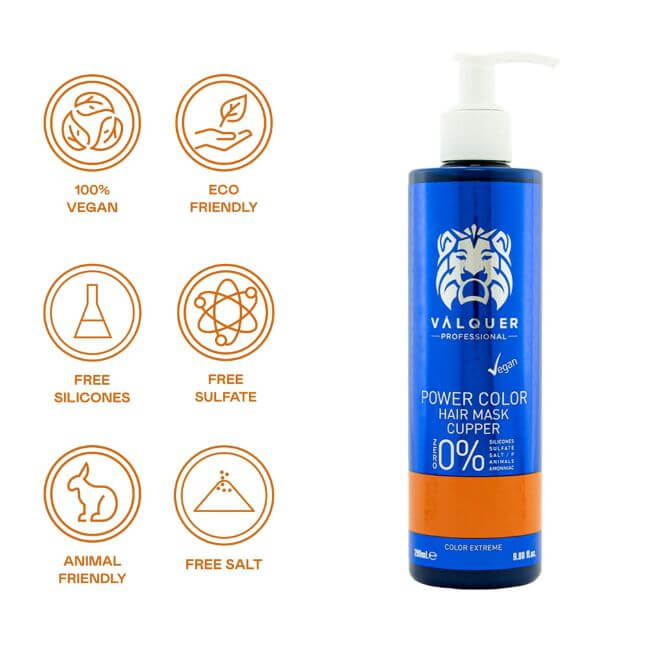 Mascarilla color Cobre - Power Color - 275 ml