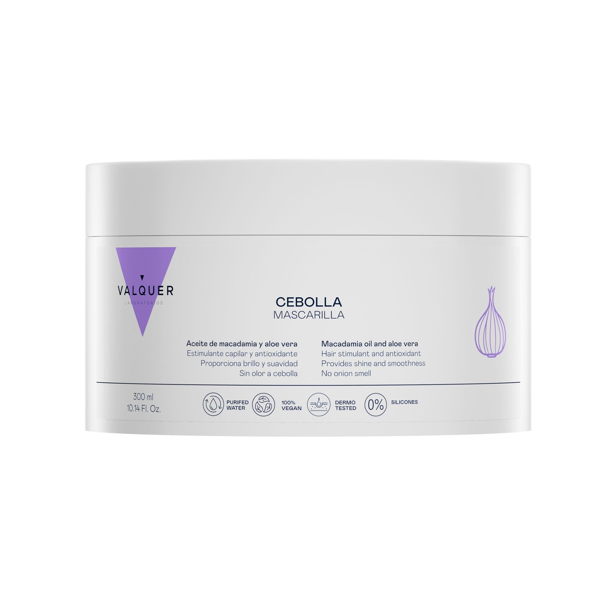 Mascarilla capilar de cebolla - 300 ml