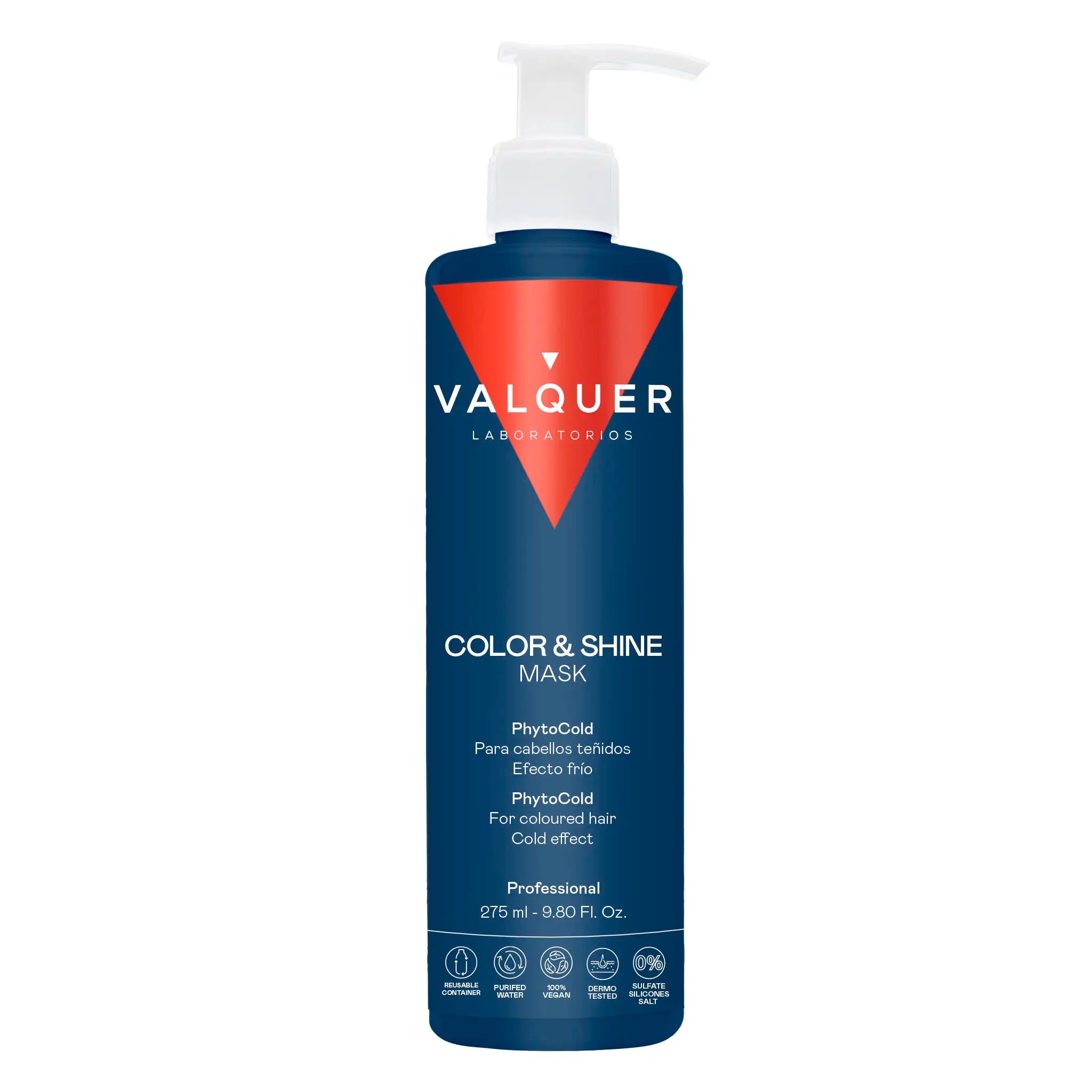 Mascarilla Capilar Glacial – Potenciador de Color y Brillo para Cabellos Teñidos