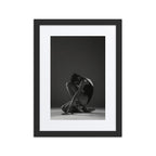 Poised Serenity | Dance-Art Framed Poster #15 (21.5" H x 17.5" W)