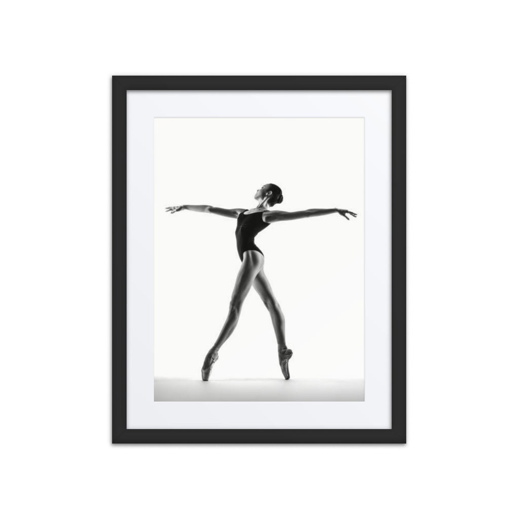Silverlining Balance | Dance-Art Framed Poster #90 (25.5" H x 21.5" W)